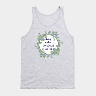 God is  within  her she will  not fall Tank Top